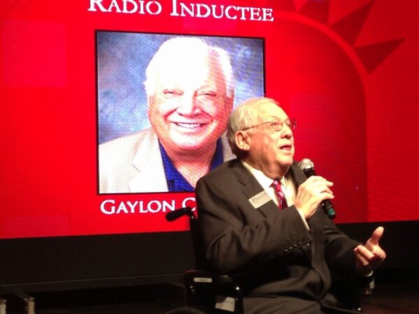 TSNTexas's tweet photo. Legendary TEXAS broadcaster Gaylon Christie inducted tonite to the Country Radio Hall Of Fame. http://t.co/166kA0jnxv
