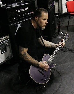 James hetfield online les paul