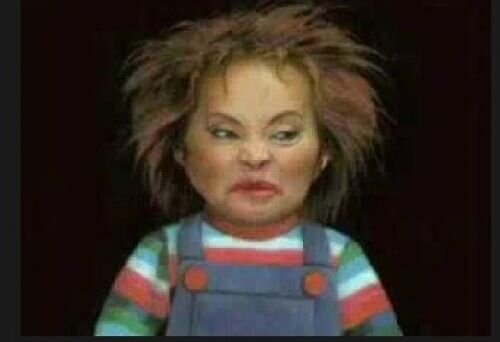 rociotorre's tweet photo. Es un mostruo! Es Chuky! Noo, es Elba El Chuky Gordillo atacando de nuevo! http://t.co/SPaGKw5g3s