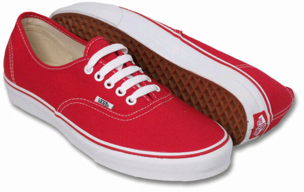 Vans authentic red|original china|size 7 -9.5|check bio for order|@bantu_promoin