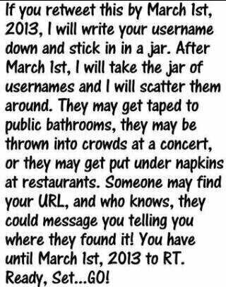 ZoeandSons's tweet image. GONNA DO THIS! RT