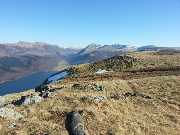 Another fine day in #cumbria. View from top of crag fell towards steeple and pillar. #livinginthelakes #lovingit