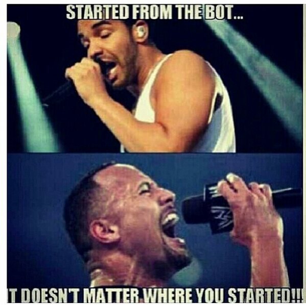 bowsxpink's tweet image. Lmfaoo #startedfromthe