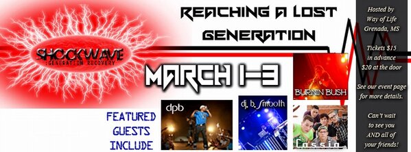 ChrisOwensby's tweet photo. ShockWavecon. Generation Recovery begins this Friday Evening the countdown has begun, calling all Students #excited http://t.co/roST5n3vVc
