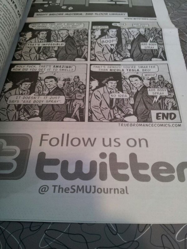 TrueBroComics's tweet image. syndication y'all, and at our old university as well! Proper!