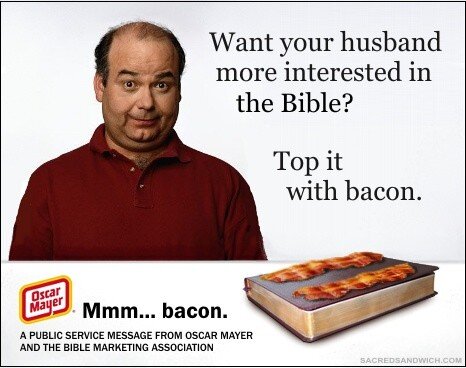 KTmillsap's tweet photo. “@SmallishChurch: My church growth strategy? Mmmmm, sacralicious! http://t.co/EQCPwcq4pH” @MatthewMillsap