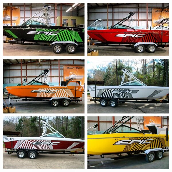 EPICBoats's tweet photo. Retweet your favorite color #black #red #orange #white #maroon #yellow #epic #wakeboarding #wake #boats #2013 http://t.co/9oox2cOYWh