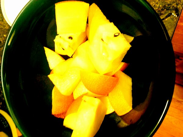 fittieprogress's tweet image. #twye Asian apple pear for a snack. #yum #clearest