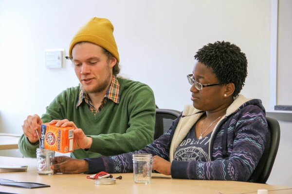 Green_Patriots's tweet photo. Green Patriots making healthy all purpose cleaners out of everyday household products #gmu #sustainability #saving$ http://t.co/XmO4KxgitD