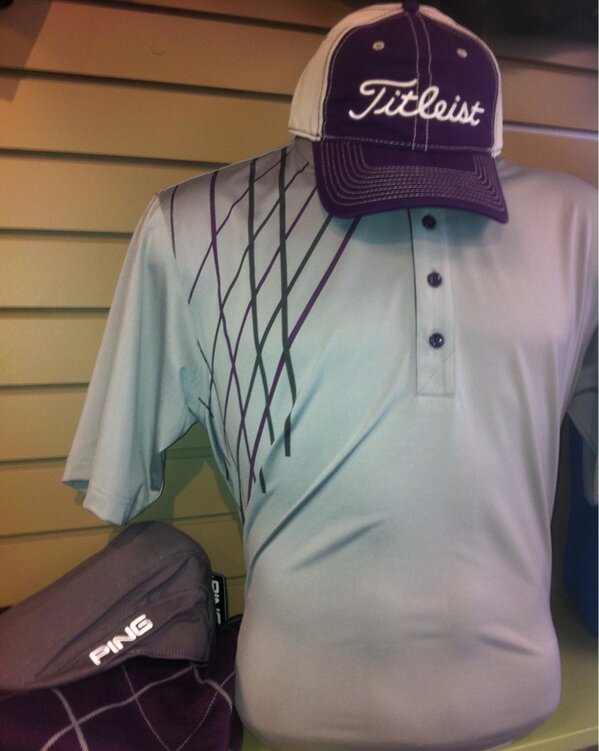 <a href="/SuniceGolf/">Sunice Golf</a> apparel has arrived at #LCC  #silverstitching #keepsyoucoolanddry #lookgoodfeelgoodplaygood