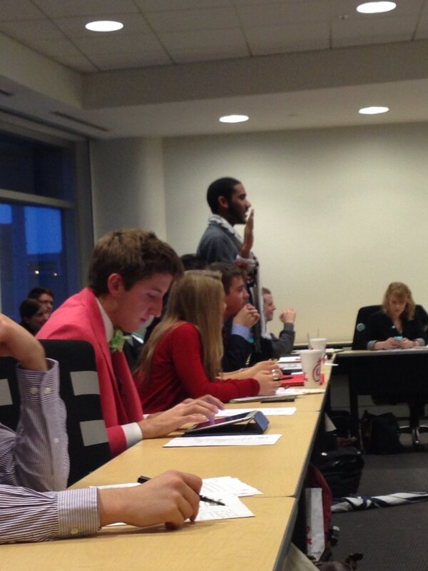 Congrats new SSB senator!!!! Yayyy Trevor!