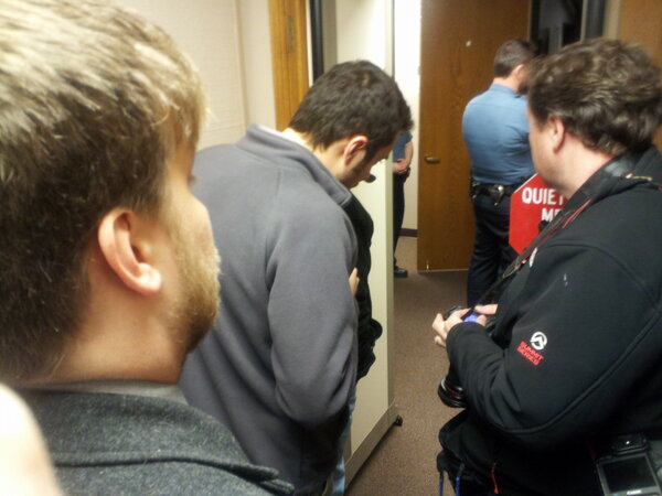 andybankertv's tweet image. Ellisville leaders refuse to let #fox2news #kmox #postdispatch into Mayor's impeachment mtg