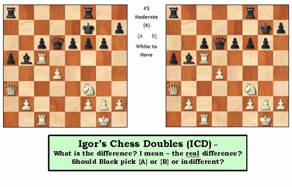 Check you chess eyesight! What is the difference?