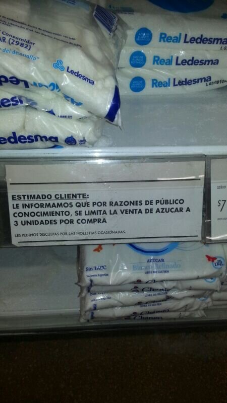 Asi esta la cosa en Argentina