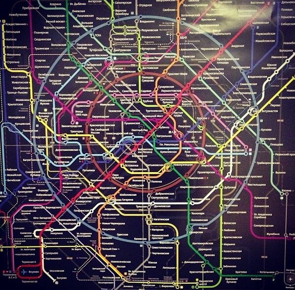 Метро 2040 схема москва