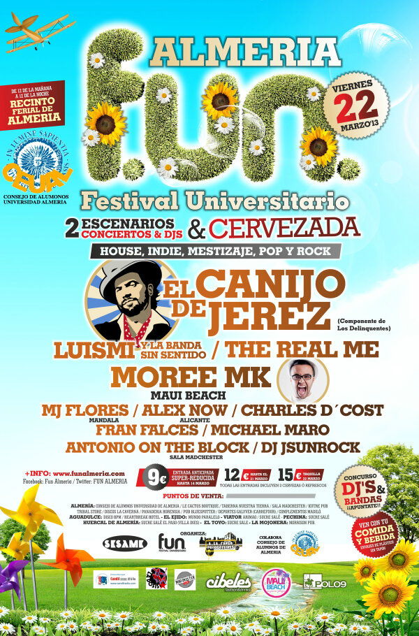 FUN_Almeria's tweet image. @ElCanijodeJerez próxima fecha en Festival Universitario del recinto ferial de Almeria! Vamos!!!