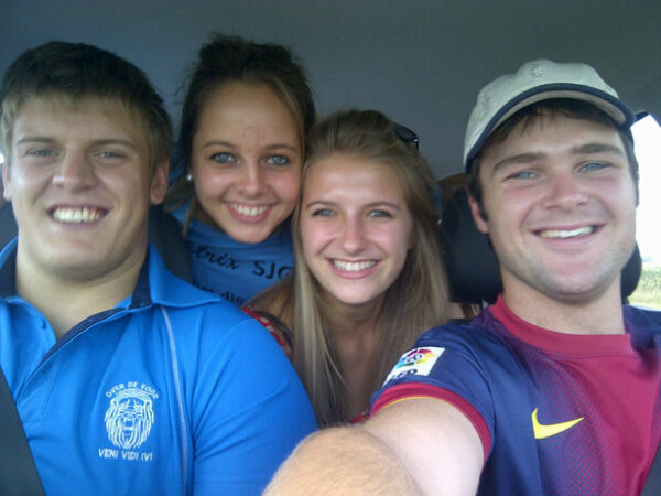 On the road again!@TashaKock@wian5149@LieFa3 #awesomemense