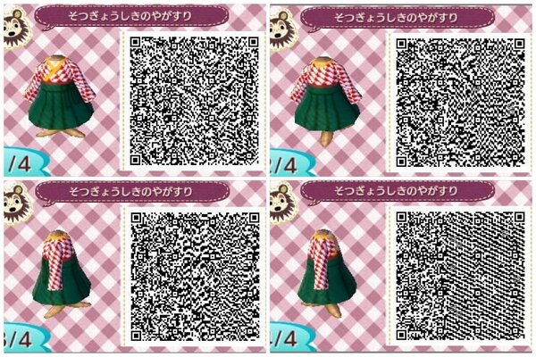 tweet 【QRコード共有】 とびだせどうぶつの森 【マイデザイン】 服問屋 NAVER まとめ