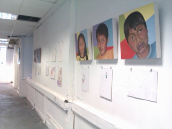 CaraPortraits's tweet photo. Open until 6 today @3Spaceorg - come and view the work before the auction tonight! #caraacara http://t.co/qUdRrkESkW