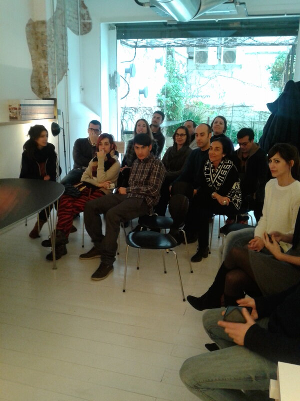 MramosMario's tweet image. Visita showroom marset a barcelona amb el codic gi