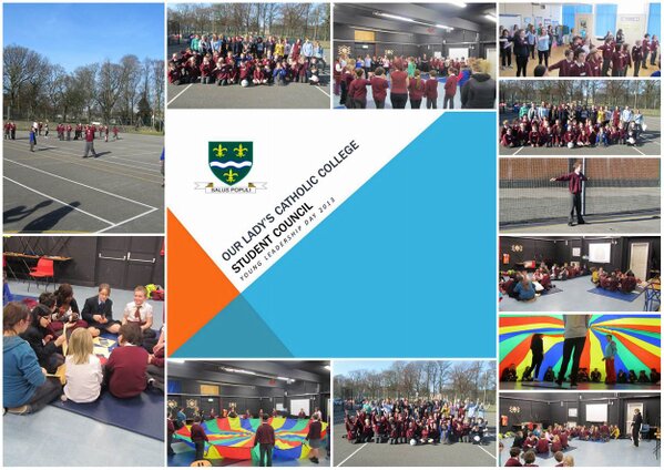 A collage pictures from todays 'Young Leadership Day' workshops ran by the student council. Event write-up to follow.