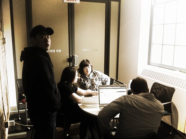 Cowboytweets's tweet image. @Hypejar preparing for @Launch next week #LAUNCH2013, #MaRSLaunch