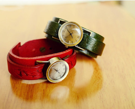 WatchHandmade's tweet image. Women Handmade Watch Leather Bracelet etsy.com/listing/124564…