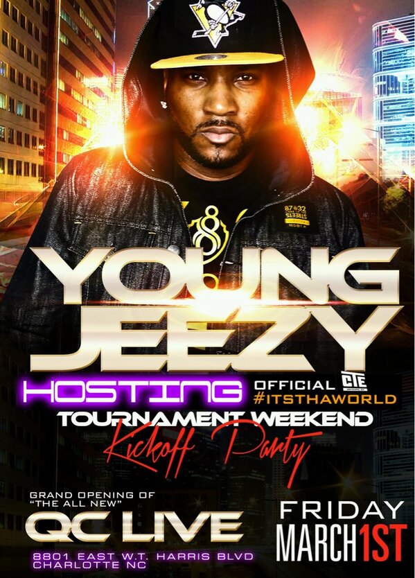Jeezy's tweet photo. CIAA weekend! Charlotte get ready to turn up! #itsthaworld http://t.co/TJgziAxbbF