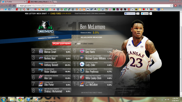 JohnDoeMN's tweet image. First try! Put it on the board! #LotteryMachine #MNTradition