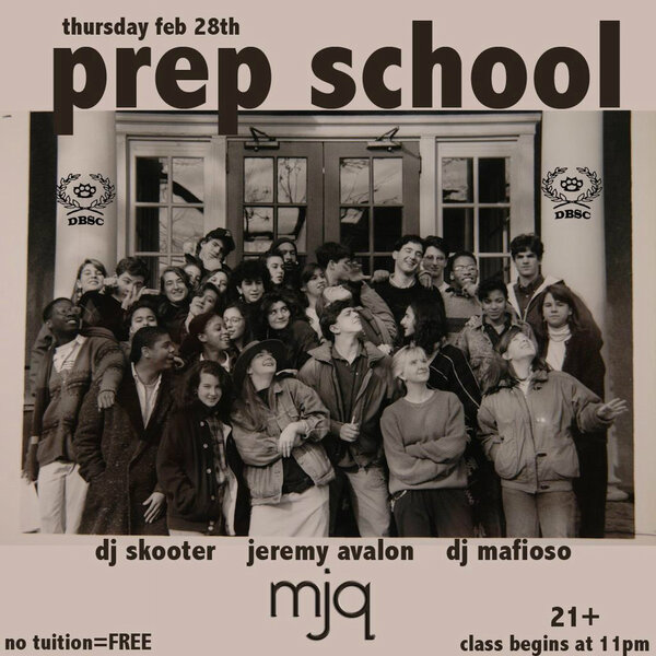 djskooter's tweet image. Tonight! @mjq_concourse #PrepSchool @djskooter @TheReal_Jeremy @DjMafioso #FREE #qualitysounds #theDBSC #yourewelcome