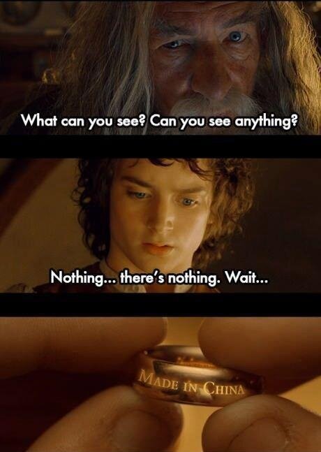 Seems about right #lotr