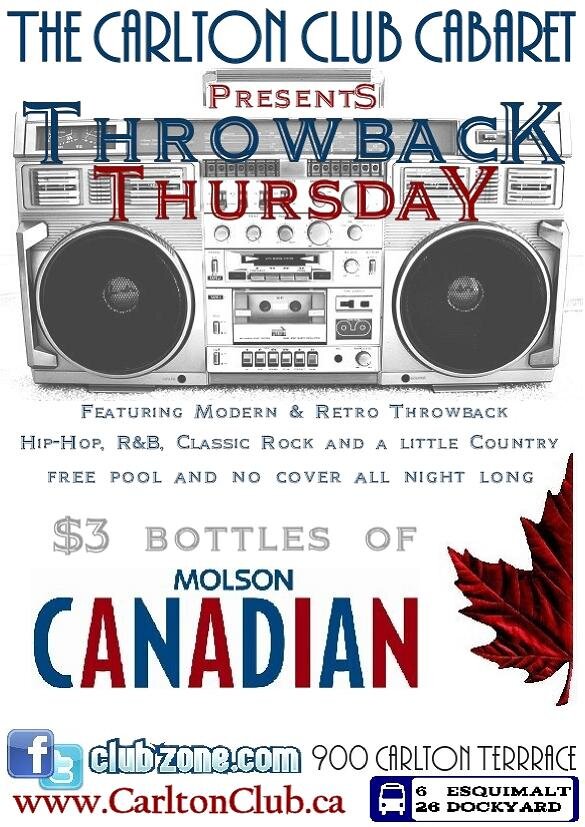 CarltonClub's tweet photo. Throwback Thursday
Throwback $3 bottles of Canadian! http://t.co/UtbQtFUyS4