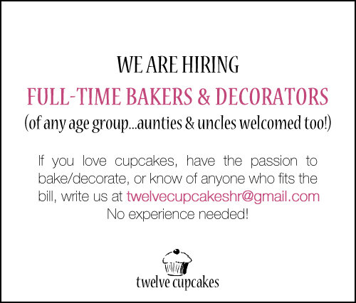 cupcake baker hiring cupcake baker hiring