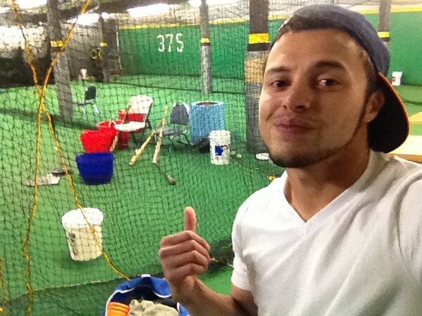 GibBron13's tweet image. Got the hitting facility to myself tonight, Definitely gna pull an all-nighter #musiconblast #loveofthegame #work
