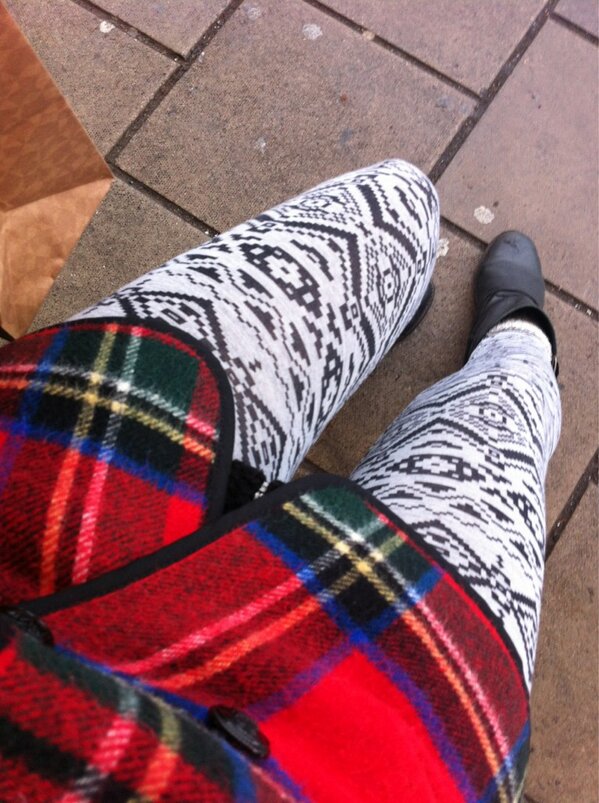 mferrari1's tweet image. Got dressed before coffee this morning 😕 #toomanypatterns