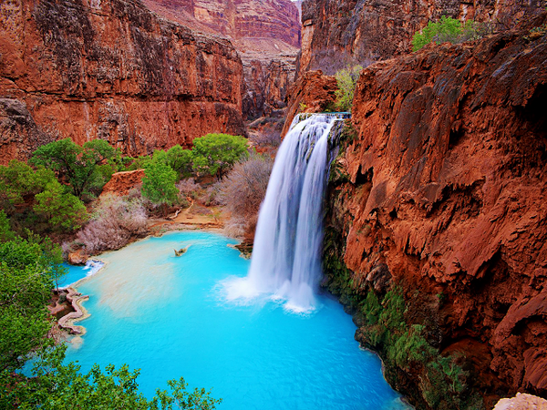 NaturPictures's tweet photo. Cascada Havasu, Gran Canñon, Arizona. http://t.co/NNd7OfsGlx