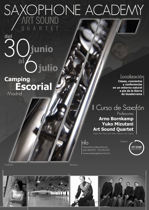 ArtSoundQuartet's tweet photo. II Saxophone Academy Art Sound Quartet. 
Pronto más información!!!!!!  Soon more information.!!!!!! http://t.co/Cxh9pbw4Uz