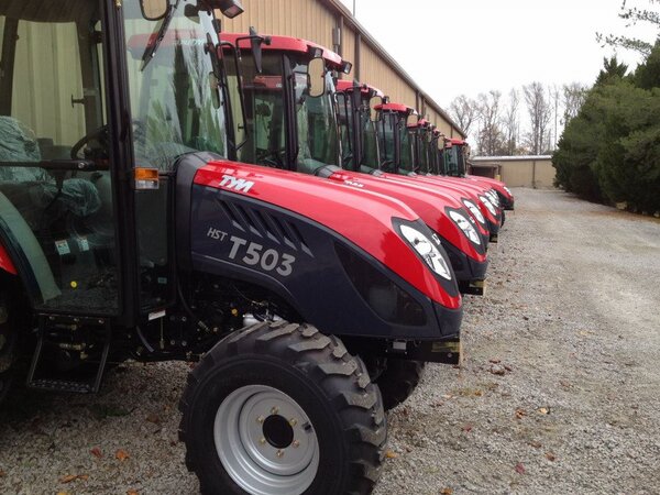 Atlettex's tweet image. Трактора TYM готовы к работе. tym-russia.ru