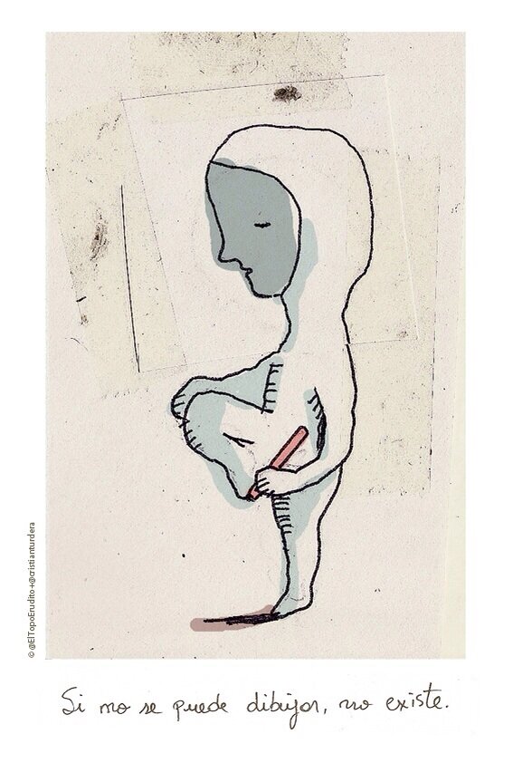 ElTopoIlustrado's tweet photo. Si no se puede dibujar, no existe. http://t.co/zlS2I9G2rS