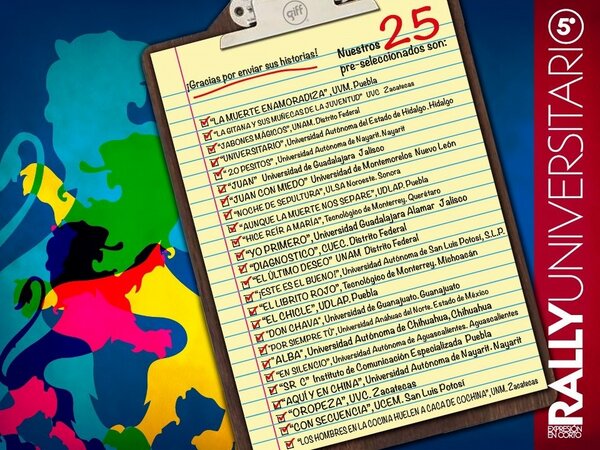 sektor_uvm's tweet image. Felicidades y toda la buena vibra para @UVMPuebla por la Pre-selección del guión &quot;la muerte enamoradiza&quot; en el GIFF