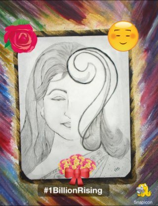 Snapicon's tweet image. One Billion Rising!   #1BillionRising #snapicon