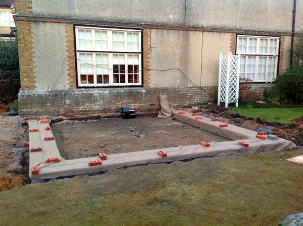 BeaucroftConst's tweet image. Progress on the Orangery over at Brockenhurst after this week's efforts from the Beaucroft Team!