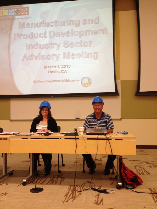 CITEP's tweet photo. Michelle and Jihn getting ready for the Manufacturing Sector Advisory. Thanks for hosting us @mori_seiki http://t.co/ZozGy68qt6