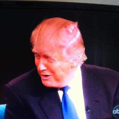 majedu's tweet photo. @Rosie  Trump on The View! LOL! http://t.co/pdxwxmLGbk