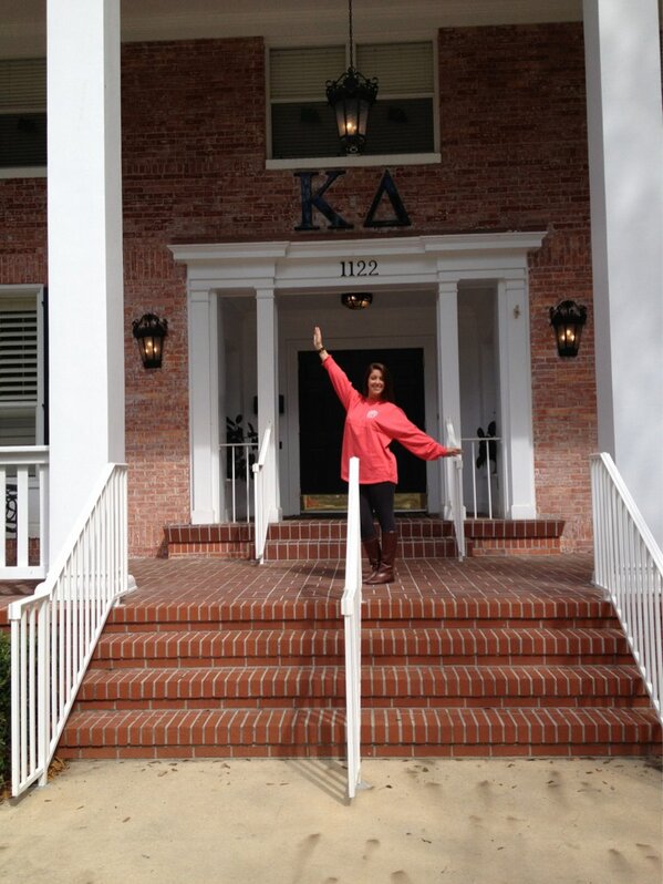 kakrakos's tweet image. I finally got to visit the beautiful @UFKDBetaPi house and meet sisters! #kappadelta #etatau #betapi #aotweet