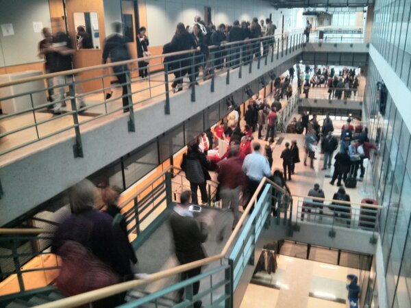 Tochilin's tweet image. Pretty crowdy at #pcto13 this year.