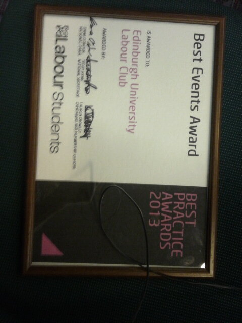 EdinLabStudents's tweet image. WE WON BEST EVENTS WOO #ls13