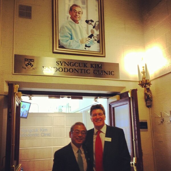 PennDentalMed's tweet photo. The Syngcuk Kim Endodontic Clinic is officially open @PennDentalMed! #Endo http://t.co/Ewh8Xjljxw