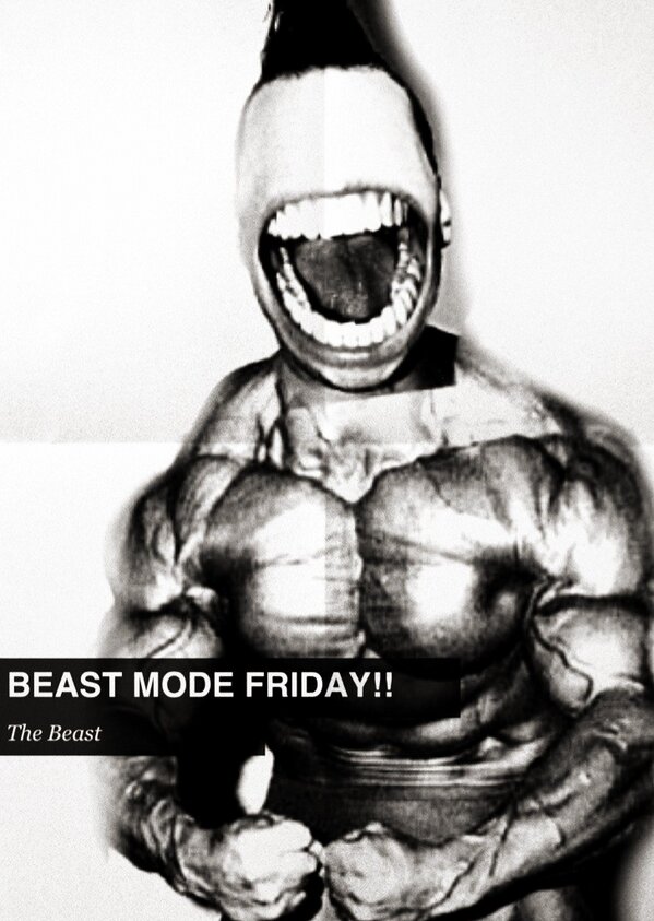 AlbinMyers's tweet photo. Beast mode Friday f**k yeah! http://t.co/jcj9rKrpux