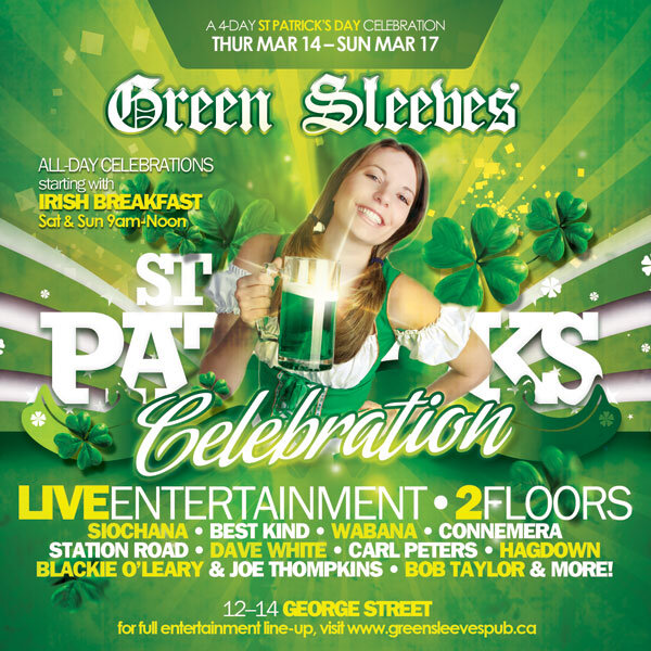 greensleevespub's tweet image. Every retweet qualifies to WIN our #StPatricks #VIP prize package! goo.gl/eutj0 Mar 14-17 @greensleevespub!